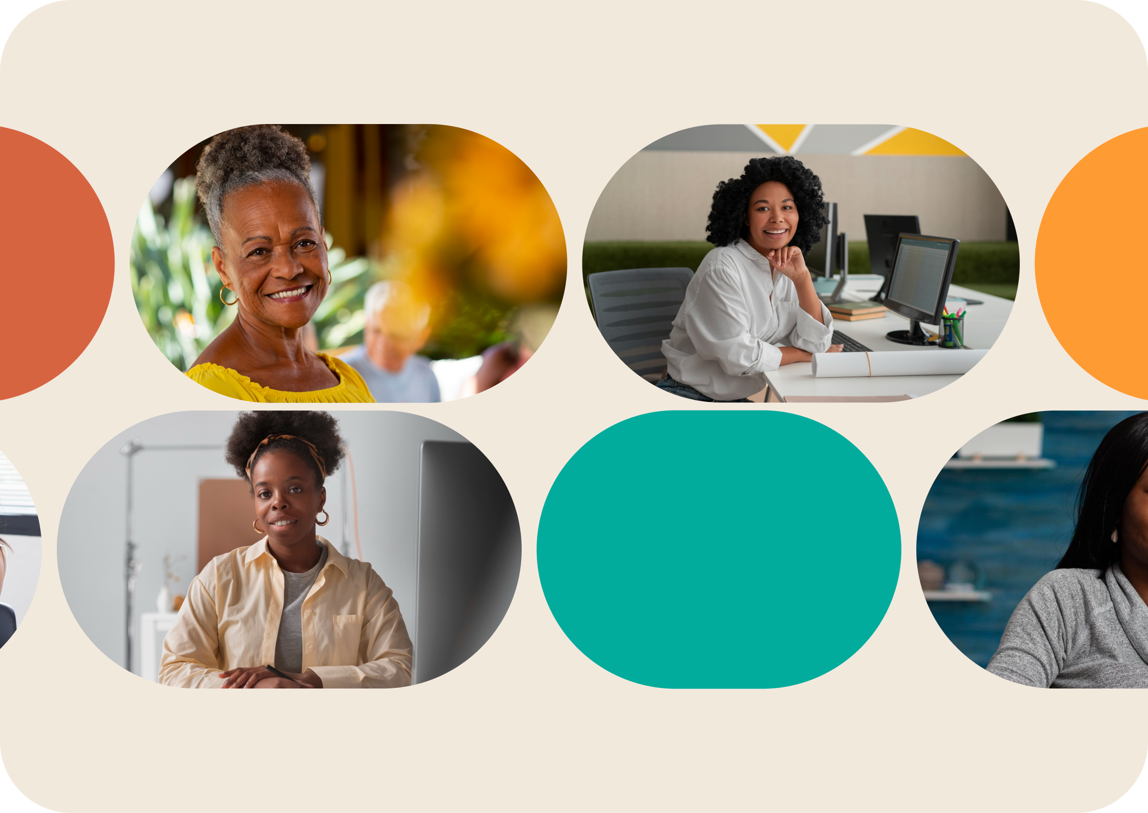 Corporate wellness team